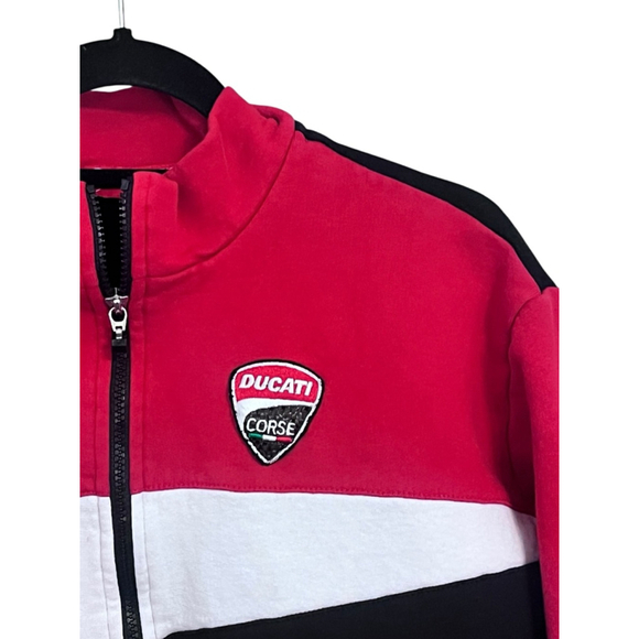 Ducati Corse Pullover 1/4 Zip Sweater Size XL Men's Sweatshirt Casual Motorcycle - Picture 2 of 5